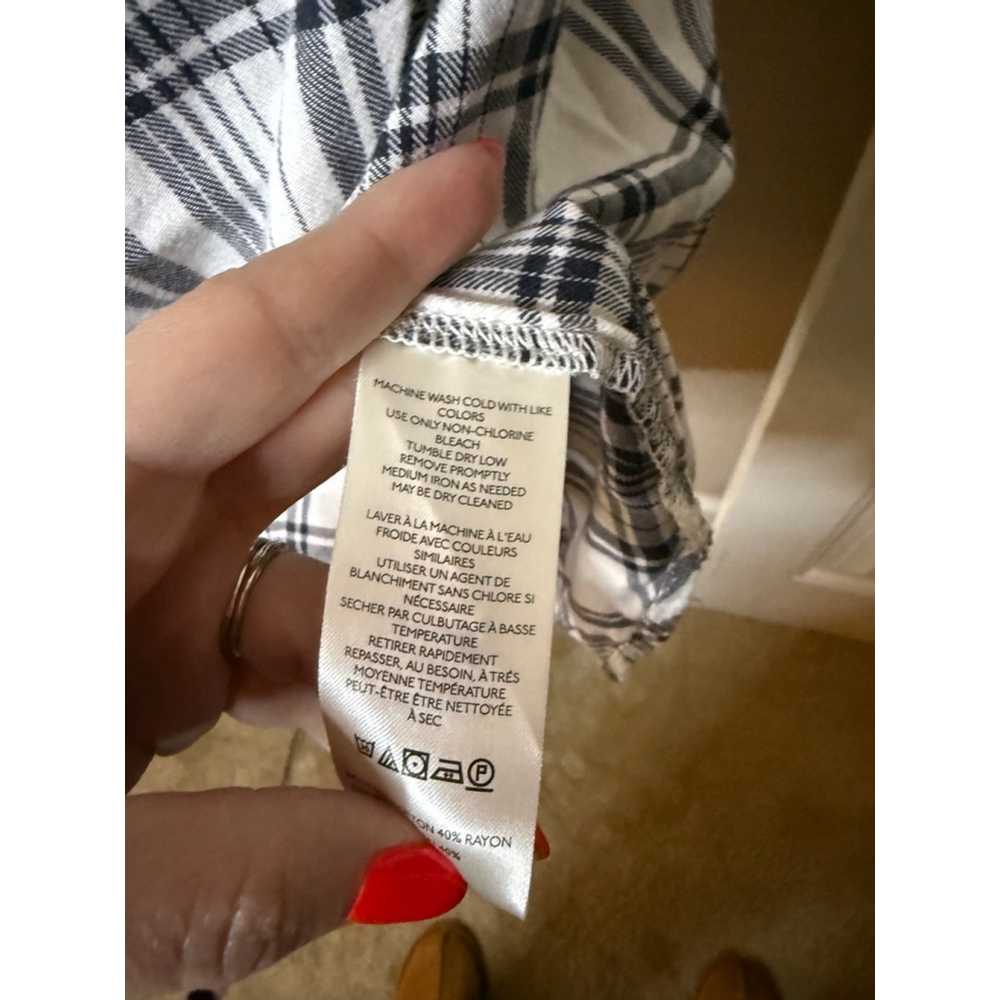 EUC Pilcro from Anthropologie Flannel - Picture 8 of 10